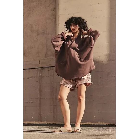 Free People Beach Burnished Lilac Marguerite Pullover Medium - Picture 7 of 9